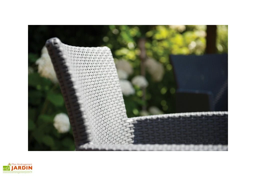 Keter Salon De Jardin En Résine Tressée 2 Places - Iowa 4 Keter Salon De Jardin En Résine Tressée 2 Places - Iowa – Image 2