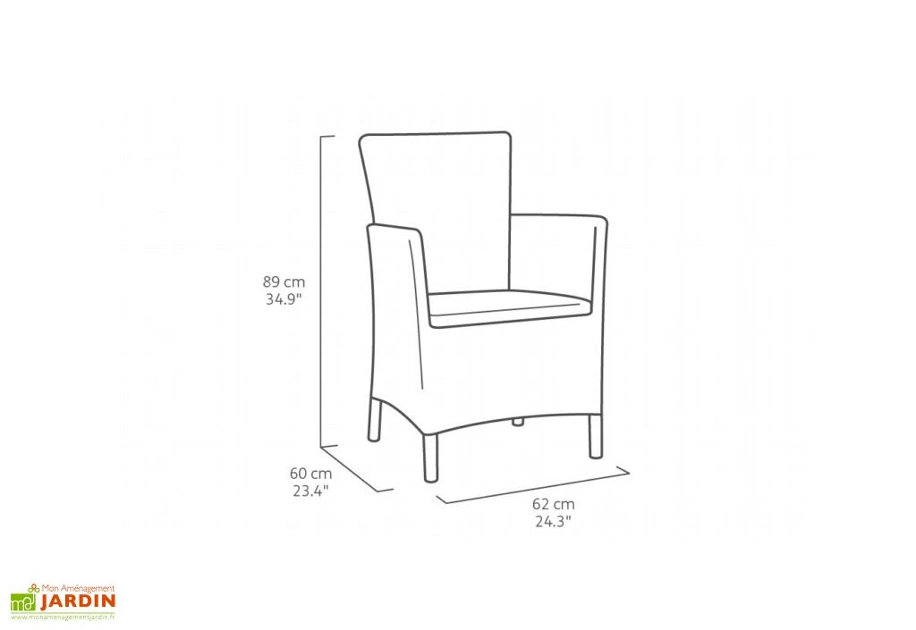 Keter Salon De Jardin En Résine Tressée 2 Places - Iowa 7 Keter Salon De Jardin En Résine Tressée 2 Places - Iowa – Image 5