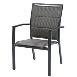 Salon De Jardin Modulo : Table Extensible + 8 Fauteuils -Jardelix Soldes Magasin salon jardin modulo wilsa table extensible fauteuils aluminium verre 2 1 3