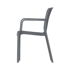 Salon De Jardin En Résine – 6 Personnes -Jardelix Soldes Magasin salon jardin re sine gris 02