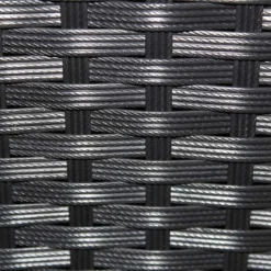 Salon De Jardin Résine Tressée Encastrable Noir : 1 Table + 8 Fts 9 Salon De Jardin Résine Tressée Encastrable Noir : 1 Table + 8 Fts -Jardelix Soldes Magasin salon jardin resine tressee encastrable noir 8fauteuils 3