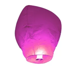 Lot 10 Lanternes Volantes Rose
