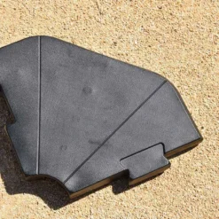 Socle Modulaire Pour Parasol En PVC Puzzle -Jardelix Soldes Magasin socle modulable parasol pvc puzzle 2