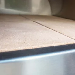 Four à Bois Extérieur En Inox Perla 66 X 68 Cm + Chariot -Jardelix Soldes Magasin sole four bois chariot perla