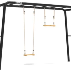 Aire De Jeux Playbase Berg Large TT – Trapèze Et Balançoire Bois