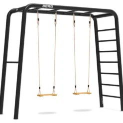 Aire De Jeux Playbase Berg Medium TL – 2 Balançoires En Bois