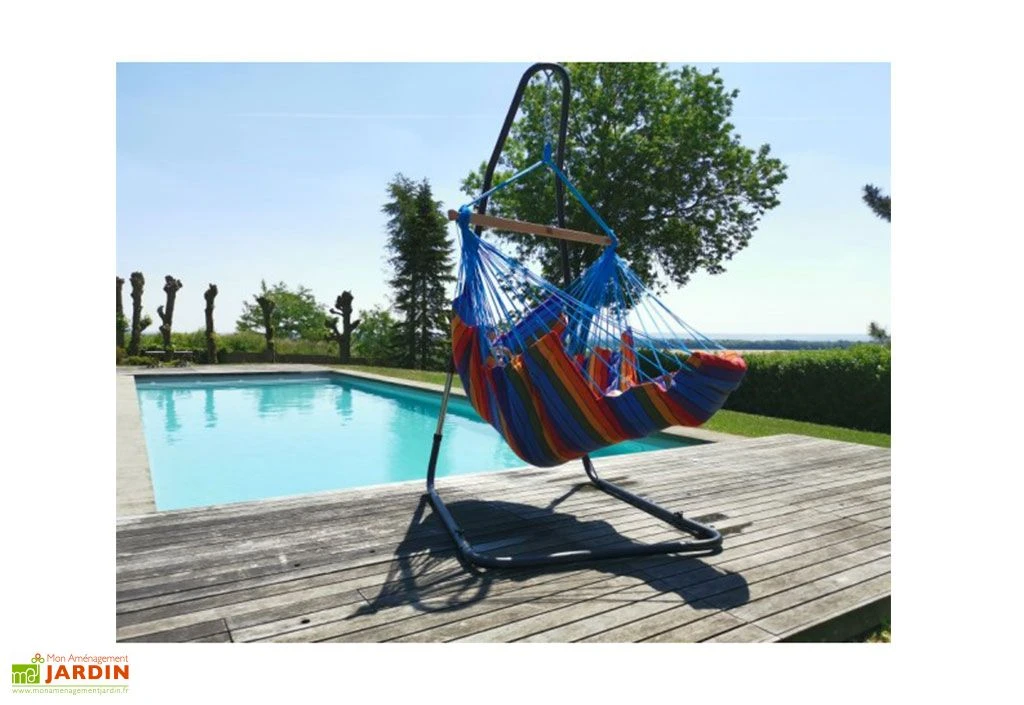 Support En Métal Pour Chaise-hamac - Sonio 4 Support En Métal Pour Chaise-hamac - Sonio – Image 2