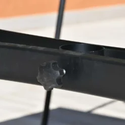 Ensemble Repas De Jardin 6 Personnes En Métal Et Mosaïque Zelie -Jardelix Soldes Magasin support parasol table jardin givex