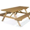 Table De Pique-Nique 200 En Bois Traité Autoclave - 6 Places 2 Table De Pique-Nique 200 En Bois Traité Autoclave - 6 Places -Jardelix Soldes Magasin table 100003 web