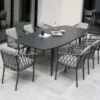 Table De Jardin Extensible En Aluminium Pilat 200/260 Cm -Jardelix Soldes Magasin table de jardin extensible 200 260cm 6