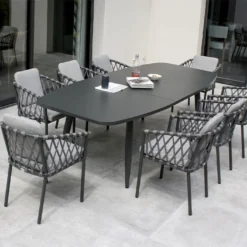 Table De Jardin Extensible En Aluminium Pilat 200/260 Cm