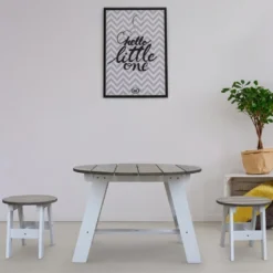 Axi Table Pour Enfant En Bois De Hemlock + Tabourets -Jardelix Soldes Magasin table enfant bois hemlock tabourets 2