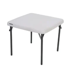 Lifetime Table Pour Enfant Pliable En Acier Et PEHD 61 X 61 Cm