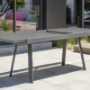 Table De Jardin Extensible En Aluminium Stockholm 150/225 Cm