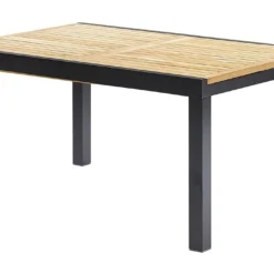 Salon De Jardin Bali : Table Extensible + 6 Fauteuils + 4 Chaises -Jardelix Soldes Magasin table fermee salon de jardin aluminium bois 10 personnes