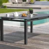 Table De Jardin Miami Avec Rallonge (240/300x100cm) -Jardelix Soldes Magasin table jardin aluminium 240cm rallonge automatique 300cm