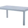 Table De Jardin Aluminium Tulum Blanc Et Aspect Bois -Jardelix Soldes Magasin table jardin aluminium blanc effet bois 6 14 personnes