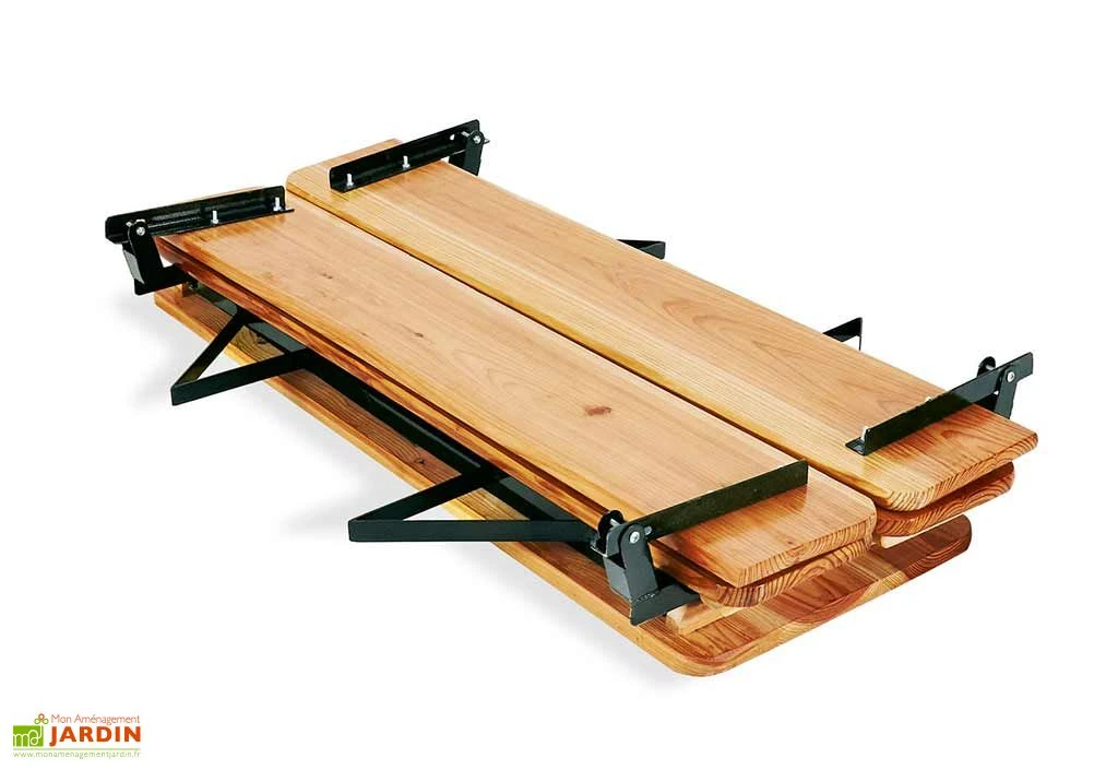 Pinolino Table De Jardin Pour Enfant Pliable + Bancs Et Dossiers (6 Places) 4 Pinolino Table De Jardin Pour Enfant Pliable + Bancs Et Dossiers (6 Places) – Image 2