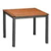 Table De Jardin En Bois D’Eucalyptus Et Aluminium Flamingo 89 X 89 Cm -Jardelix Soldes Magasin table jardin bois eucalyptus aluminium flamingo 89x89cm