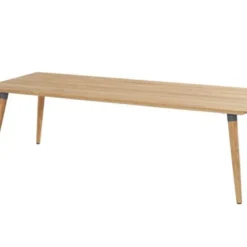Table De Jardin En Bois De Teck Sophie Studio Teak 100 X 240 Cm