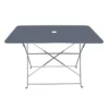 Table De Jardin Pliante Rectangulaire En Acier Bistrot 110 X 70 Cm Gris 1 Table De Jardin Pliante Rectangulaire En Acier Bistrot 110 X 70 Cm Gris -Jardelix Soldes Magasin table jardin pliante rectangulaire acier bistrot 110x70cm gris