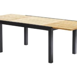 Salon De Jardin Bali : Table Extensible + 6 Fauteuils + 4 Chaises -Jardelix Soldes Magasin table ouverte salon de jardin 10 personnes aluminium bois