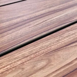 Table De Pique-Nique En Aluminium Vancouver 174 X 210 Cm -Jardelix Soldes Magasin table pique nique aluminium imitation bois 210cm 2bancs vancouver 1