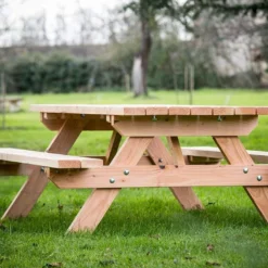 Table De Pique-Nique En Douglas 45 Mm 6 Places Munich -Jardelix Soldes Magasin table pique nique bois 6places douglas munich 2