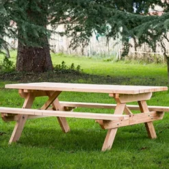 Table De Pique-Nique En Douglas 45 Mm 6 Places Munich