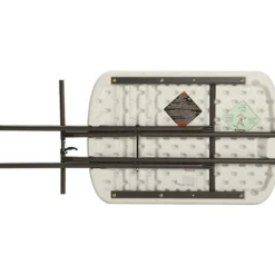 Lifetime Table Pliante Ajustable En Hauteur En Acier Et PEHD 65 X 45 Cm 6 Lifetime Table Pliante Ajustable En Hauteur En Acier Et PEHD 65 X 45 Cm -Jardelix Soldes Magasin table pliante ajustable lifetime