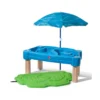 Step2 Table Sable Et Eau Avec Parasol Cascade 41 X 71 Cm -Jardelix Soldes Magasin table sable eau parasol cascade 41x71cm
