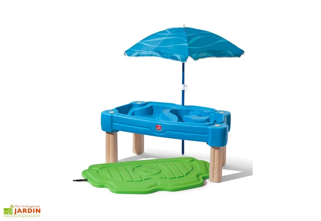 Step2 Table Sable Et Eau Avec Parasol Cascade 41 X 71 Cm 3 Step2 Table Sable Et Eau Avec Parasol Cascade 41 X 71 Cm