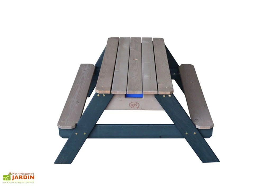 Axi Table Sable Et Eau / Pique-Nique En Bois De Hemlock Nick 80 X 90 Cm 6 Axi Table Sable Et Eau / Pique-Nique En Bois De Hemlock Nick 80 X 90 Cm – Image 4