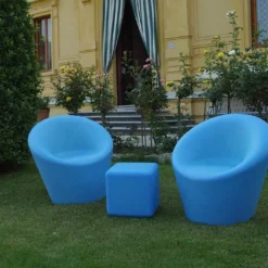 Cube De Jardin Lumineux Fluo Polyéthylène (plusieurs Couleurs) -Jardelix Soldes Magasin tabouret jardin mobilier lumineux fluo 5