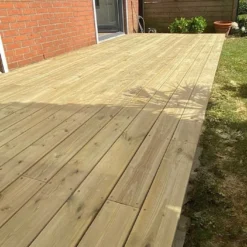 Kit Lames De Terrasse En Bois De Pin Traité 80 M² + Visserie 9 Kit Lames De Terrasse En Bois De Pin Traité 80 M² + Visserie -Jardelix Soldes Magasin terrasse bois en kit 6