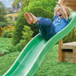 Cabane En Bois Pour Enfant Avec Toboggan – TP Treetops -Jardelix Soldes Magasin toboggan cabane bois enfant treetops tp toys