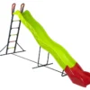 Toboggan Enfant En Métal Et Plastique Edgar 3,8 M -Jardelix Soldes Magasin toboggan enfant metal plastique edgar 3 8 m