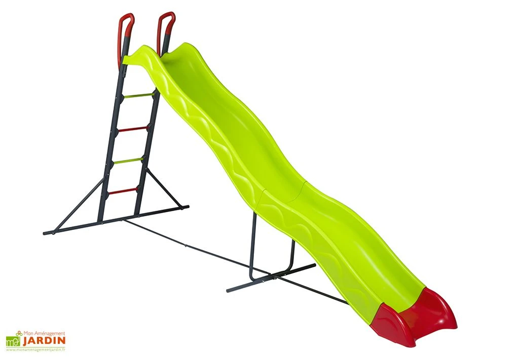 Toboggan Enfant En Métal Et Plastique Ezar 3,3 M 3 Toboggan Enfant En Métal Et Plastique Ezar 3,3 M