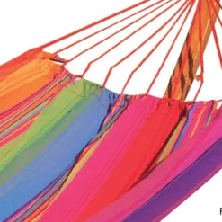 Toile De Hamac Double En Coton 150 X 220 Cm - Belize 8 Toile De Hamac Double En Coton 150 X 220 Cm - Belize -Jardelix Soldes Magasin toile hamac coton raye belize