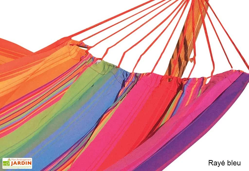 Toile De Hamac Double En Coton 150 X 220 Cm - Belize 5 Toile De Hamac Double En Coton 150 X 220 Cm - Belize – Image 3