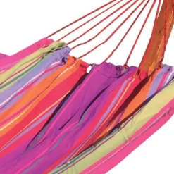 Toile De Hamac Double En Coton 150 X 220 Cm - Belize 9 Toile De Hamac Double En Coton 150 X 220 Cm - Belize -Jardelix Soldes Magasin toile hamac double coton belize