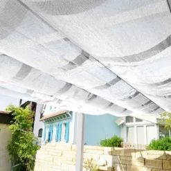 Paragon Pergola En Aluminium Effet Bois Florence 17,67 M² -Jardelix Soldes Magasin toile pergola aluminium effet bois florence 17m2 blanc