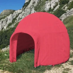 Toile PVC Pour Igloo Tinygloo – Printemps été -Jardelix Soldes Magasin toile pvc ete tinygloo rouge