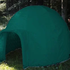 Toile Imperméable PVC Pour Igloo Tinygloo – Automne Hiver 8 Toile Imperméable PVC Pour Igloo Tinygloo – Automne Hiver -Jardelix Soldes Magasin toile pvc hiver tinygloo vert anglais