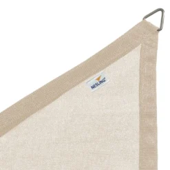 Nesling Voile D’ombrage Triangulaire En Polyéthylène Coolfit – 3,6 M -Jardelix Soldes Magasin toile tendue triangle 3 6 m