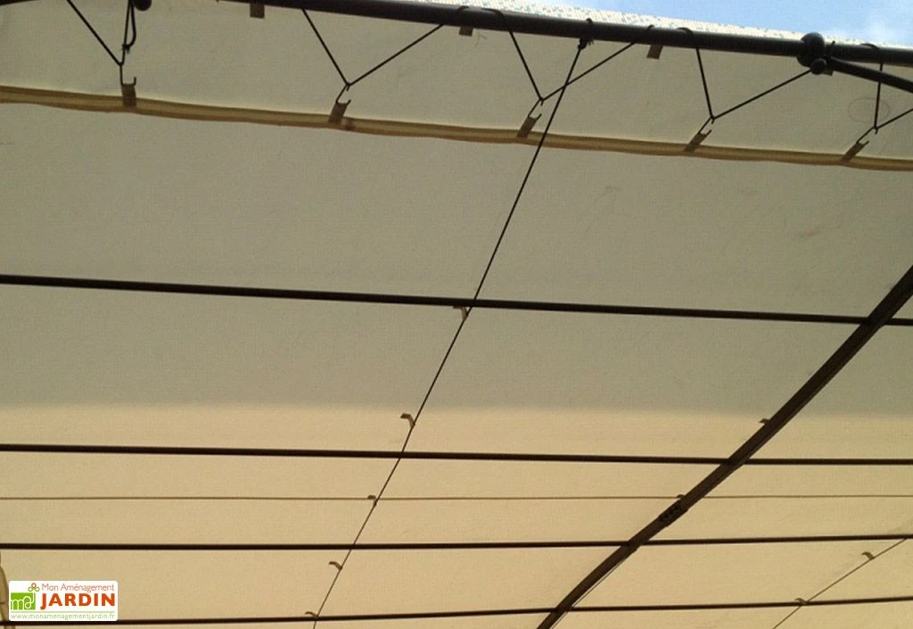 Toile Universelle En Polyester Pour Pergola Adossée 3 X 4 M 3 Toile Universelle En Polyester Pour Pergola Adossée 3 X 4 M