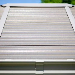 Tonnelle De Jardin En Aluminium Et Acier Galvanisé Striano 10,78 M² -Jardelix Soldes Magasin toiture tonnelle metal sojag striano 10m2