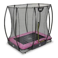 EXIT TOYS Trampoline Enterré Avec Filet Silhouette Inground 153 X 214 Cm -Jardelix Soldes Magasin trampoline enterre filet silhouette inground 153 214 cm 4