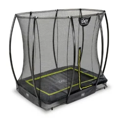 EXIT TOYS Trampoline Enterré Avec Filet Silhouette Inground 153 X 214 Cm -Jardelix Soldes Magasin trampoline enterre filet silhouette inground 153 214 cm 7
