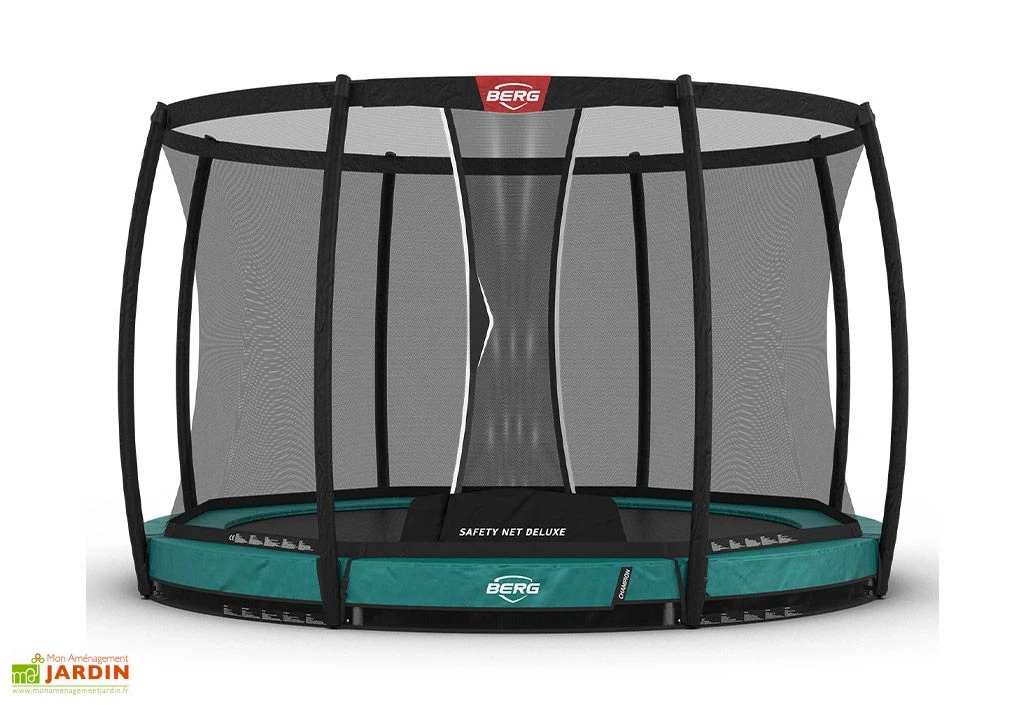 Berg Trampoline Enterré Rond Avec Filet De Protection Champion – Ø 330 Cm 3 Berg Trampoline Enterré Rond Avec Filet De Protection Champion – Ø 330 Cm